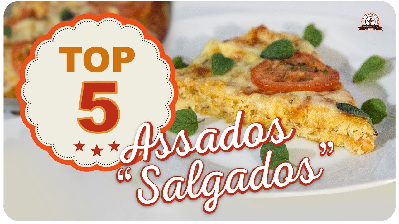 TOP 05 - ASSADOS "SALGADOS" {assados fit} | Mamãe Vida Saudável  # 21
