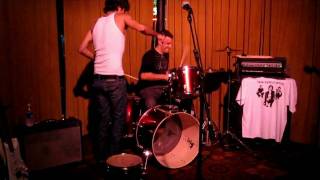 The Blondes Of Vertigo - "Build Me A Lady" Part 2 of 3 "Drum solo"  (Live @UBG)