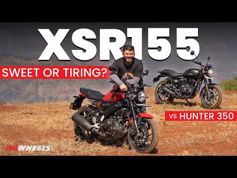 Yamaha XSR155 Review ft Royal Enfield Hunter 350 | Real-world Takeaways
