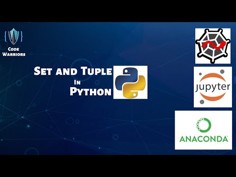 Set And Tuple In Python Python Tutorial Set Tuple Anaconda Code Warriors