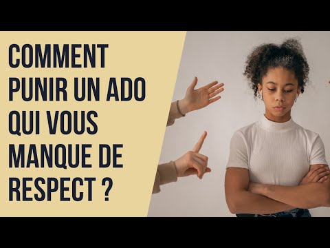 How do you punish a teenager who disrespects you?