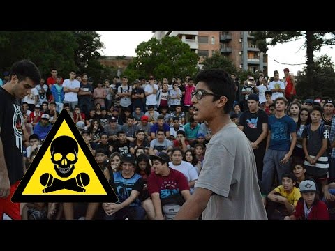 TOXICO vs KAVE vs NATTY vs MYBRODA  - 8vos - INVASIÓN RAPPER (Octava Edición) 1vs1 / Santa Fe