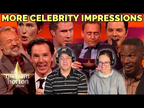 The Graham Norton Show - MORE Celebrity Impressions by Celebrities REACTION