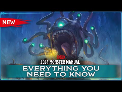 New 2024 Monster Manual | Everything You Need to Know | D&D