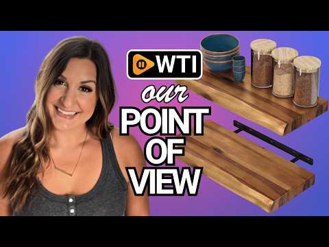 BATODA 17” Live Edge Floating Shelves - WTI product video review