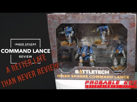 BattleTech Inner Sphere Command Lance Review - Better Late Than Never