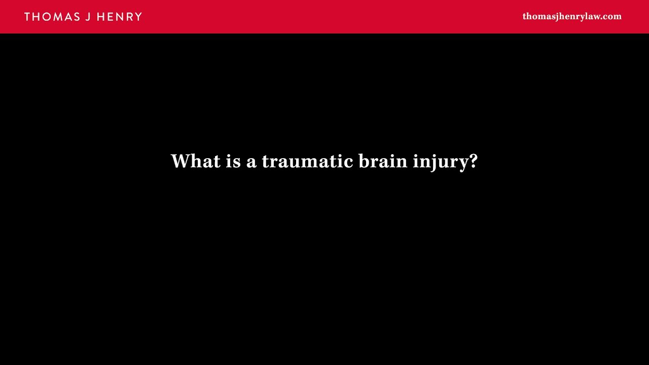 What is a Traumatic Brain Injury?
