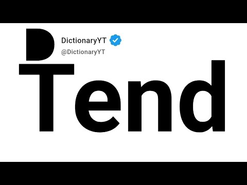 Tend Thesaurus