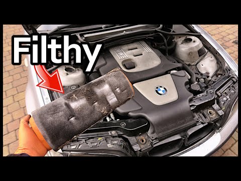 BMW M47 / M57 Engine Air Filter Removal & Replacement