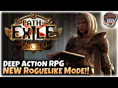 NEW Roguelike Mode for the Deep Action RPG! | Let's Try Path of Exile: The Forbidden Sanctum