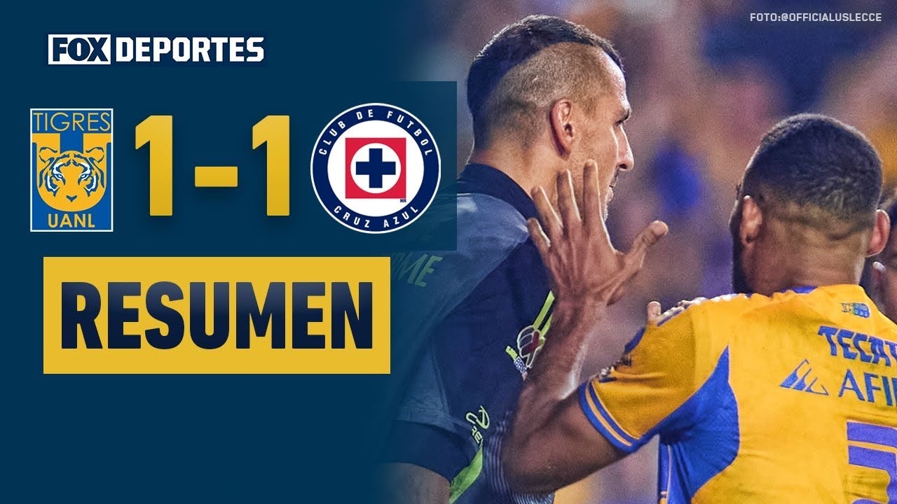 🐯😤🏆 ¡TIGRES, A LA FINAL! | Tigres 1-1 Cruz Azul | HIGHLIGHTS | Semifinal Vuelta | Liga MX