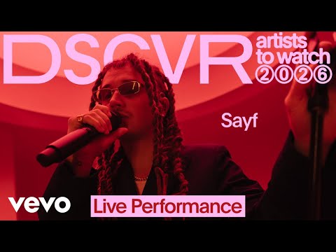 Sayf - EGOISTA (Live Acoustic) | Vevo DSCVR Artists to Watch 2026