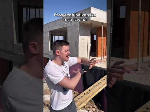POV: Prosječna balkanska kuća izvana VS iznutra 🧱🏠 #balkan #pabstv