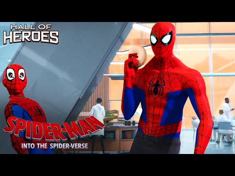 Stealing A Bagel | Spider-Man: Into the Spider-Verse | Hall Of Heroes