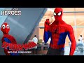 Stealing A Bagel Spider Man Into The Spider Verse Hall Of Heroes