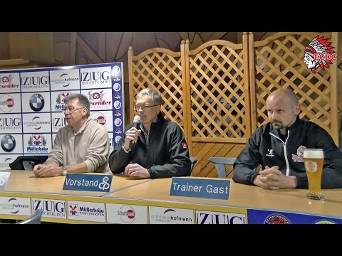 1. Spieltag BEL 2016/17 - EC Pfaffenhofen - ECDC Memmingen - Pressekonferenz