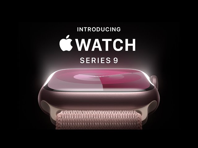 Apple Watch Series 9 GPS + Cellular Cassa 45m in Acciaio inossidabile Grafite con Cinturino Sport Band Mezzanotte - M/L video