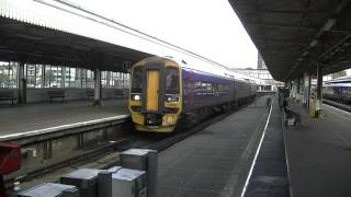 preview picture of video 'First Great Western class 158 at Portsmouth Harbour'