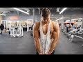 ATHLETE OF THE YEAR | Chest and Tricep Workout at a New Gym
