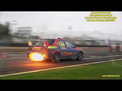 Grzegorz Waszkowski - Mitsubishi Lancer EVO IX - 3 Runda PTS Puchar Toru Słomczyn 07-11-2020