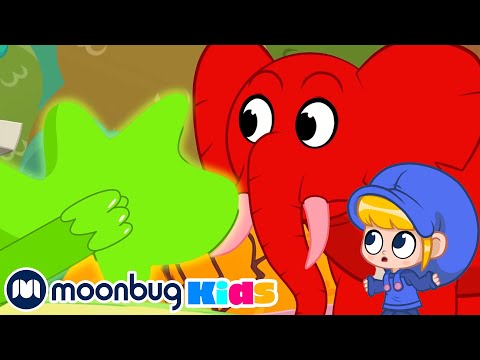 Morphle gets SLIMED! | Learn | ABC 123 Moonbug Kids | Fun Cartoons | Learning Rhymes