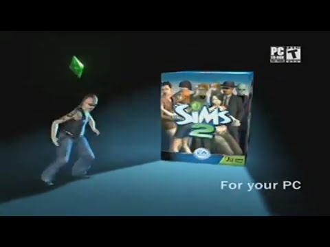 Sims 2 Electronic Arts UK TV Commercial 2004