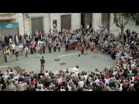 Surpresa em Sabadell, plaça de Sant Roc - 9ª Sinfonia de Beethoven