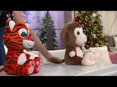 Musical Animal Plush with Touch Sensor by Quirky on QVC