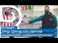 Dikke cheque voor eigenaar leeggeroofde supplementenwinkel: 'Namens iedereen uit Nederland die me...