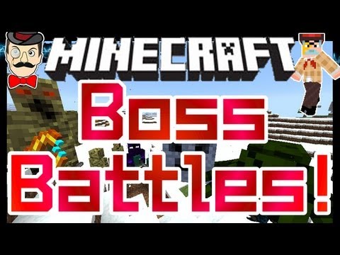 EPIC Boss Battles in Minecraft Mod!
