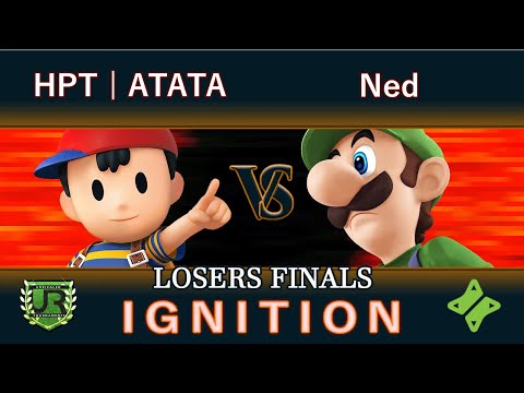 Ignition #141 LOSERS FINALS - HPT | ATATA (Ness) vs Ned (Luigi, Zero Suit Samus)