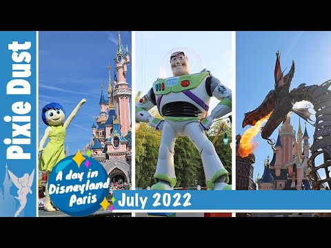 📅  A day in Disneyland Paris July 2022