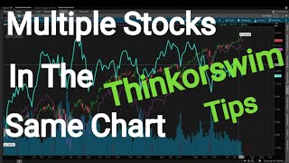 Thinkorswim multiple stocks in the same chart