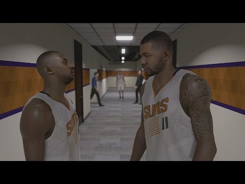 NBA 2K15 My Career PS4 1st game with Phoenix Suns