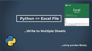 Export python dictionary #data to multiple EXCEL/CSV sheets #pandas #datascience #python #csv #excel
