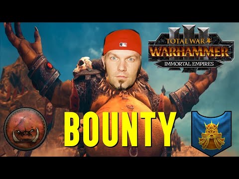 THE GREENSKIN BIZKIT BOUNTY | Greenskins vs Dwarfs - Total War Warhammer 3