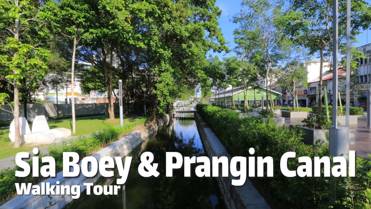 Embark on a walking tour through the captivating Sia Boey Urban Archaeological Park.