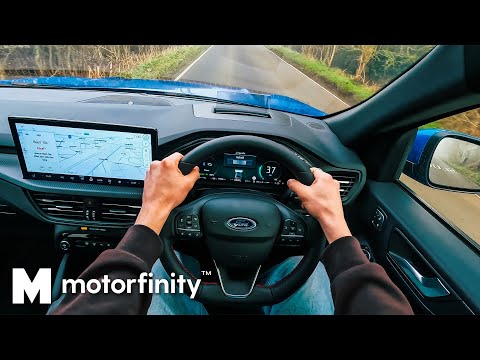 NEW Ford Kuga ST-Line X FWD Hybrid - POV Test Drive