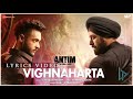 Vighnaharta [Lyrics video] || 
