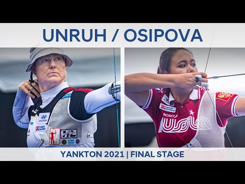 Lisa Unruh gegen Elena Osipova – Gold im Recurveschießen der Damen | Yankton 2021 Weltcup-Finale