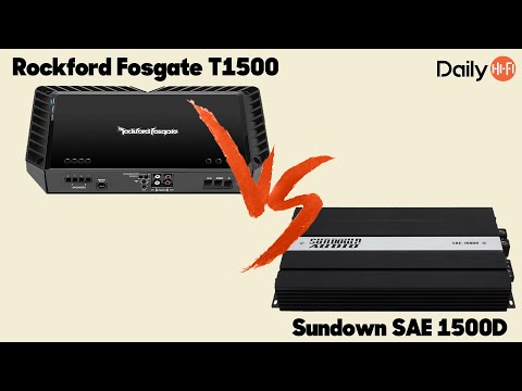 Sundown SAE 15001D vs. Rockford Fosgate T1500-1bdCP Amp