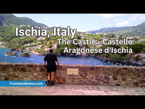 Ischia, Italy and The Beautiful Castle (Castello Aragonese d'Ischia)