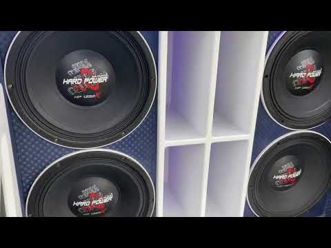 Parati com som automotivo Hard Power alto falantes