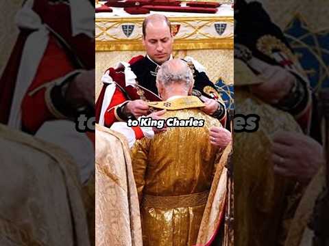 Explain Cryptic Detail Show William's Incredible Nod To King Charles At Coronation #shorts #charles