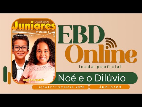 Noah and the Flood | Lesson 4 Juniors | Online Sunday School 1st Quarter 2026.