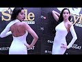 Nora Fatehi Hot In White Gown At GQ Style Awards 2018 BOLLY CHUNK