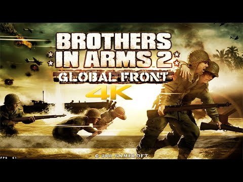BlueStacks 4 | Brothers in Arms 2 Global Front 4K 60FPS UHD | Android Emulator PC Gameplay
