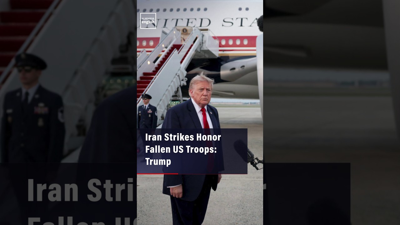 Video | Iran Strikes Honor Fallen US Troops: Trump