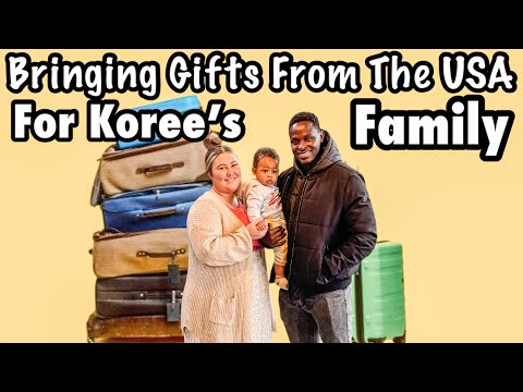 Bringing Gifts From The USA For Koree’s Family | Travel | Vlog | DITL | Luggage |The Bichanga Family