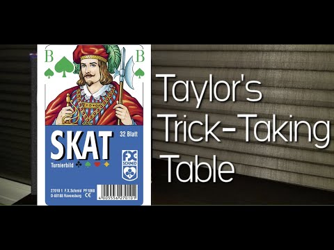 Skat ~ Taylor's Trick-Taking Table